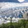The base of Mendenhall Glacier